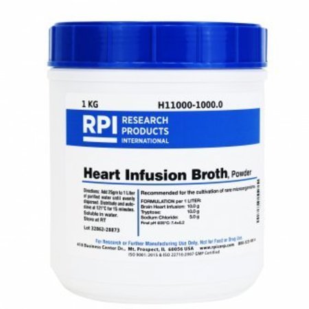 RPI Heart Infusion Broth, 1 KG H11000-1000.0